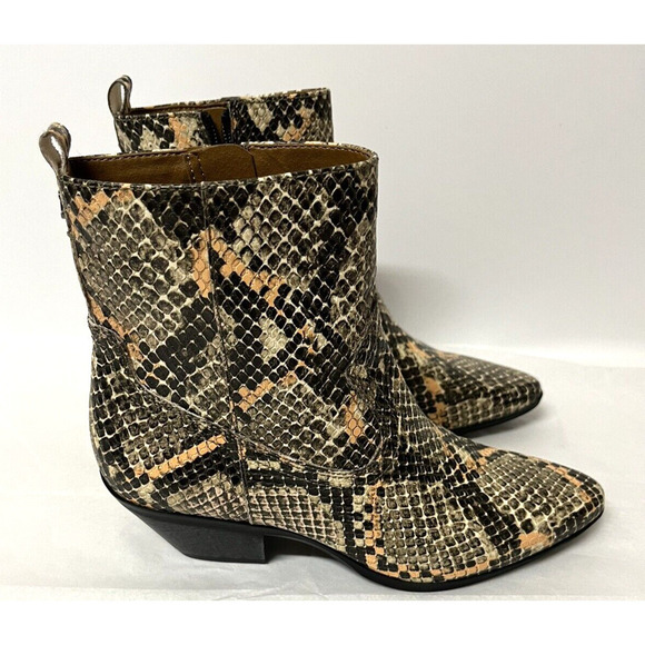 Circus by Sam Edelman Women's Sz 6 Garth Booties Shoes Animal Print NEW - Picture 1 of 10